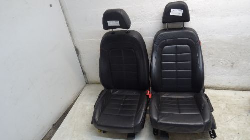 SEAT EXEO (2011) FRONT SEATS LEATHER BLACK