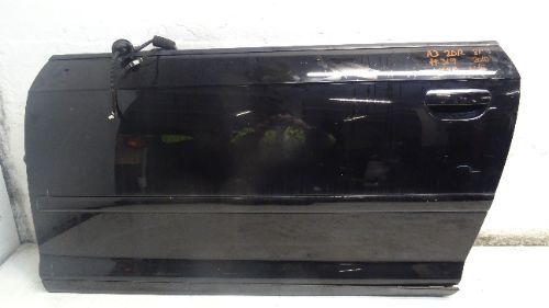 AUDI A3 8P3 (2009 > 2012) PASSENGER SIDE DOOR IN BLACK LY9B 2 DOOR